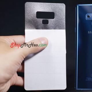 Bộ 3 Skin Dán Mặt Lưng Vân 3D Samsung Note 9