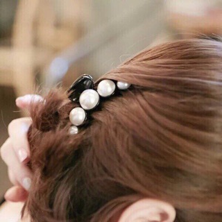 kẹp tóc ngọc trai hot hit( kèm ảnh thật cuối cùng)