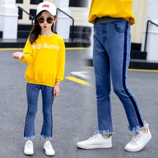 Quần JEAN ống loe Size đại bé gái, bé trai