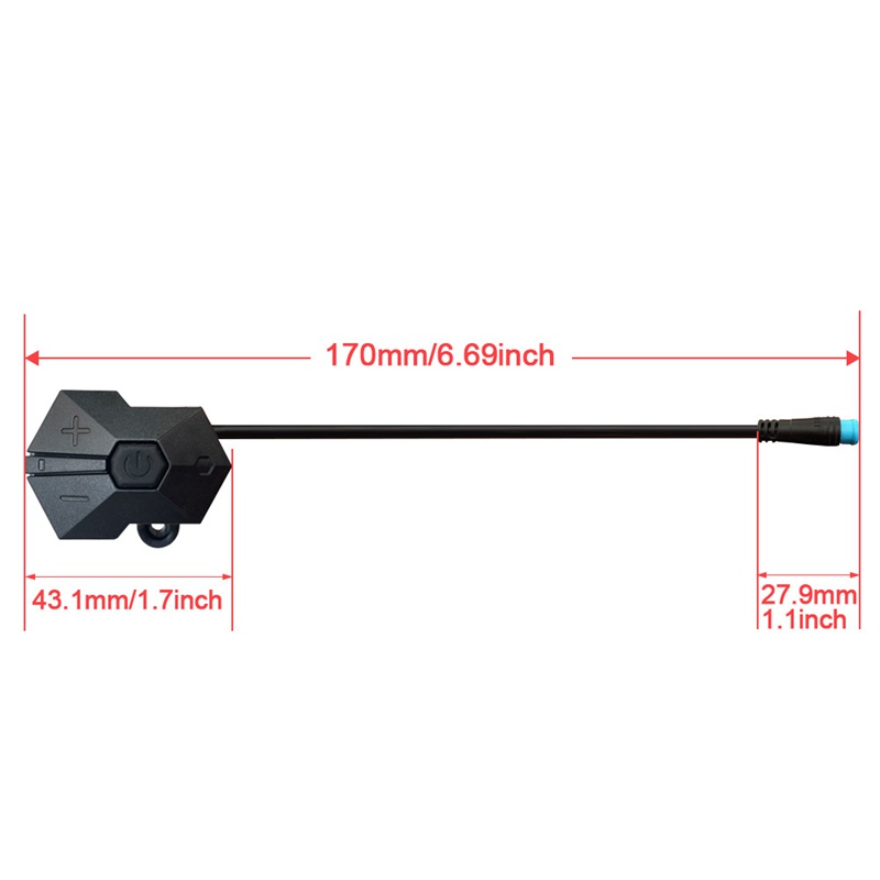Bảng Điều Khiển Hiển Thị 4 Pin 850C P850C Thay Thế Cho Xe Đạp BAFANG