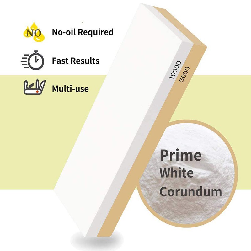 Miếng đá mài dao 2 mặt nhám 5000/ 10000