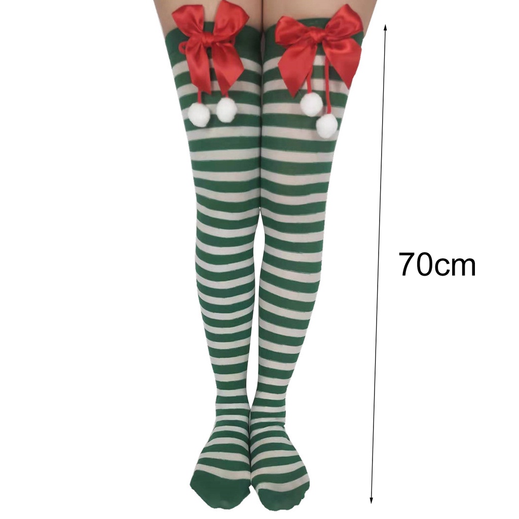 Đôi vớ dài đính nơ thời trang nữ tính