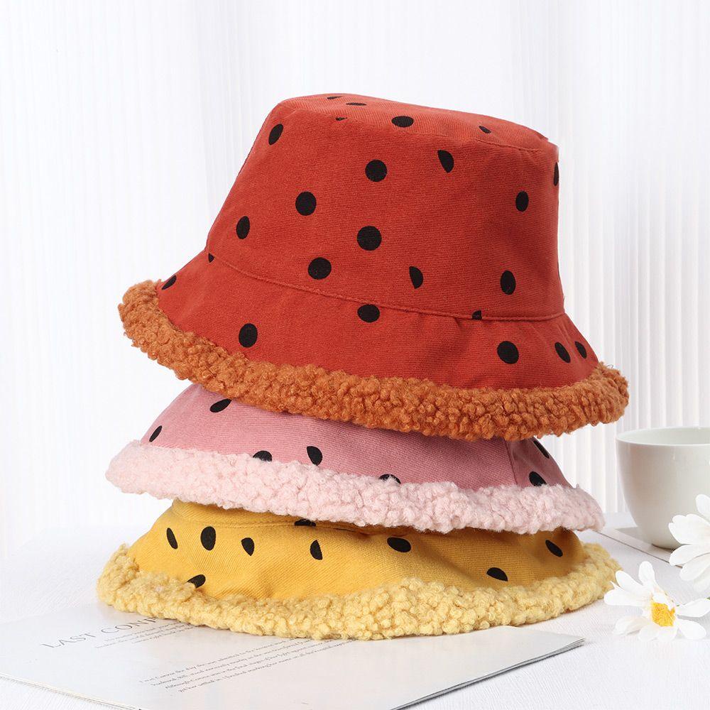WATTLE Mũ Bucket Hai Mặt Ấm Áp Thời Trang Mùa Đông
