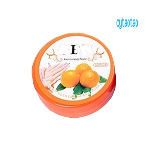 Bộ 32 Khăn Giấy Ướt Tẩy Sơn Móng Tay Mùi Hoa CT-1Box