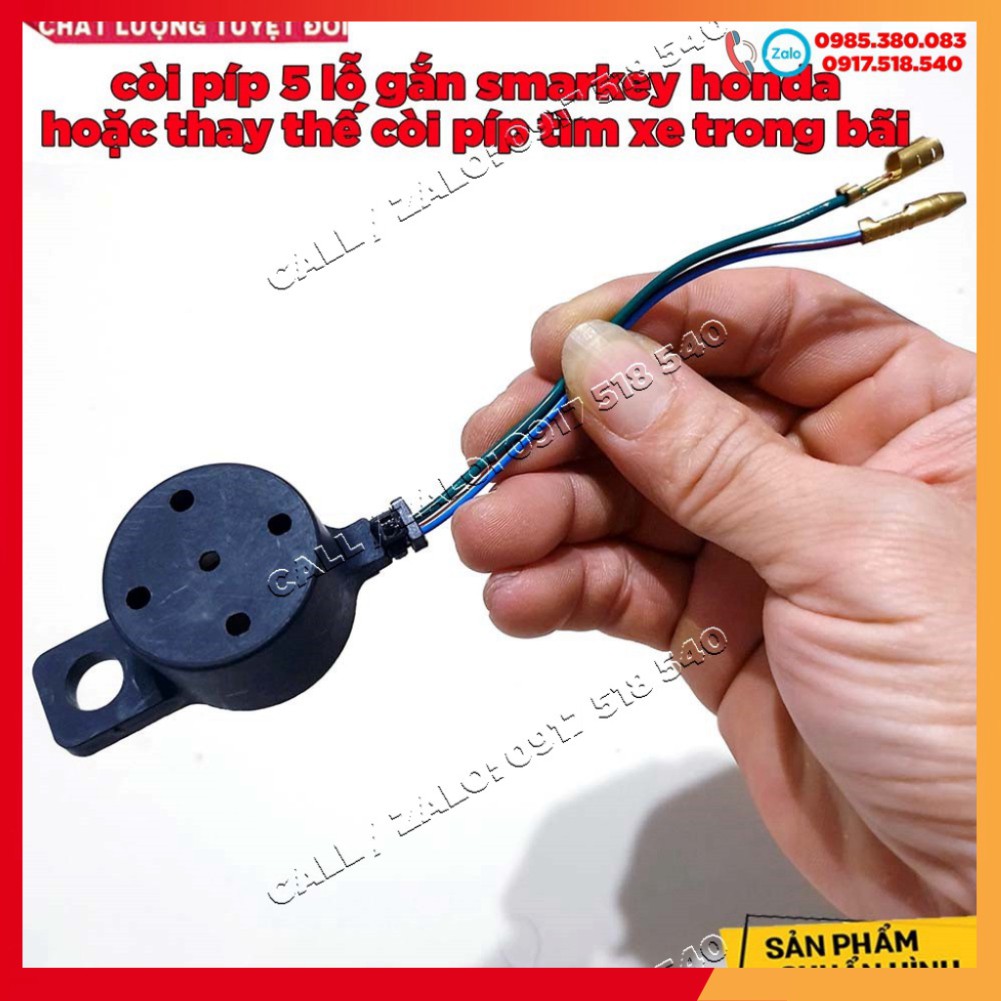 BỘ DÂY SMARKEY LOẠI 1 VÀ CÒI 5 LỖ ZIN HONDA TÌM XEM - KÈN KÊU PIP SMARKEY (Ảnh tự chụp)