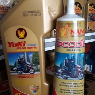 [RẺ VÔ ĐỊCH] nhớt yuki nano ga + láp combo