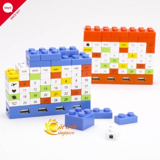 Lịch để bàn lắp ghép LEGO
