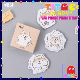 Hộp Miếng Dán Sticker Trang Trí Nhiều Mẫu Lựa Chọn
