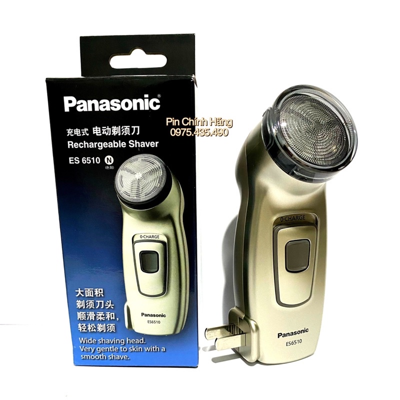 Máy Cạo Râu Panasonic Cao Cấp Sạc Điện ES6510 - Hàng Nhập Khẩu