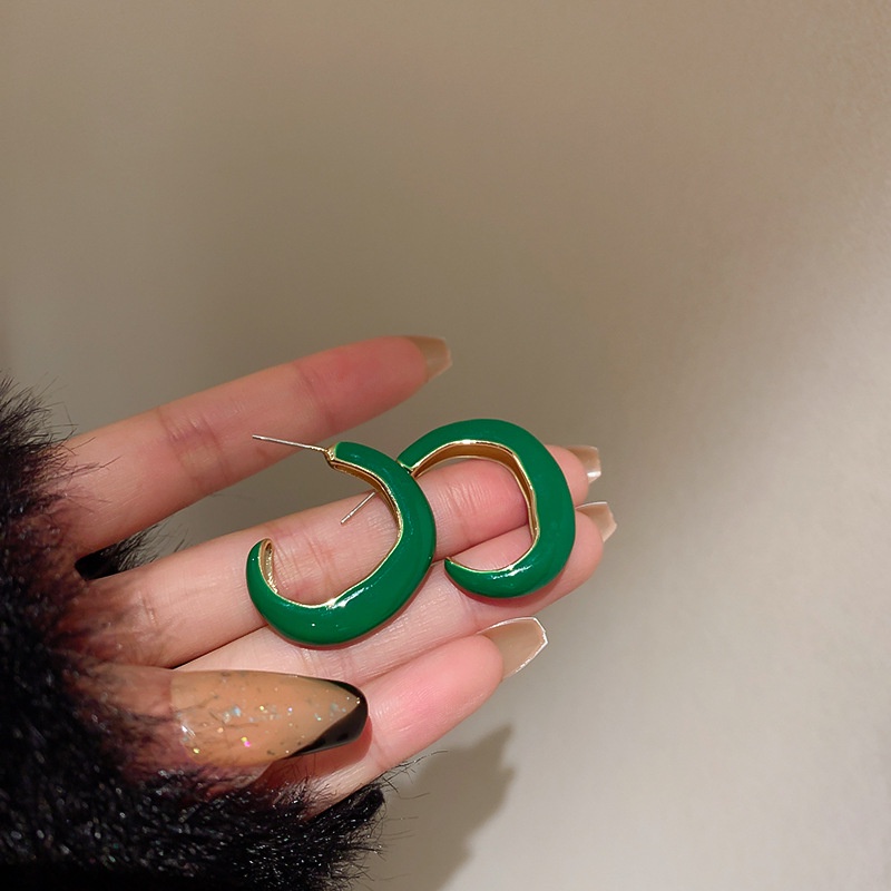 Khuyên tai mạ bạc 925 nhiều thiết kế tùy chọn sáng tạo sành điệu