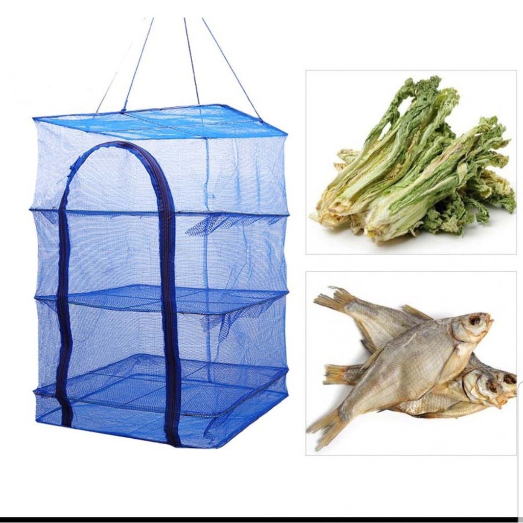 Lồng lưới phơi khô thực phẩm,phơi khô chống ruồi muỗi côn trùng gấp gọn dễ dàng vệ sinh