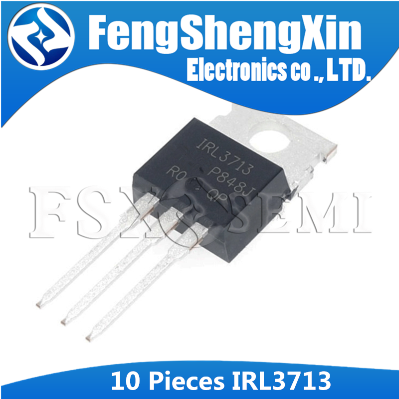Set 10 Linh Kiện Bán Dẫn Irl3713 To-220 Irl3713Pbf To220