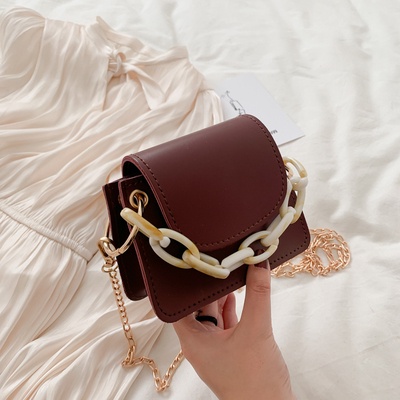 Túi xách nữ-- Túi MINI có xích vân kèm dây đeo chéo siêu xinh