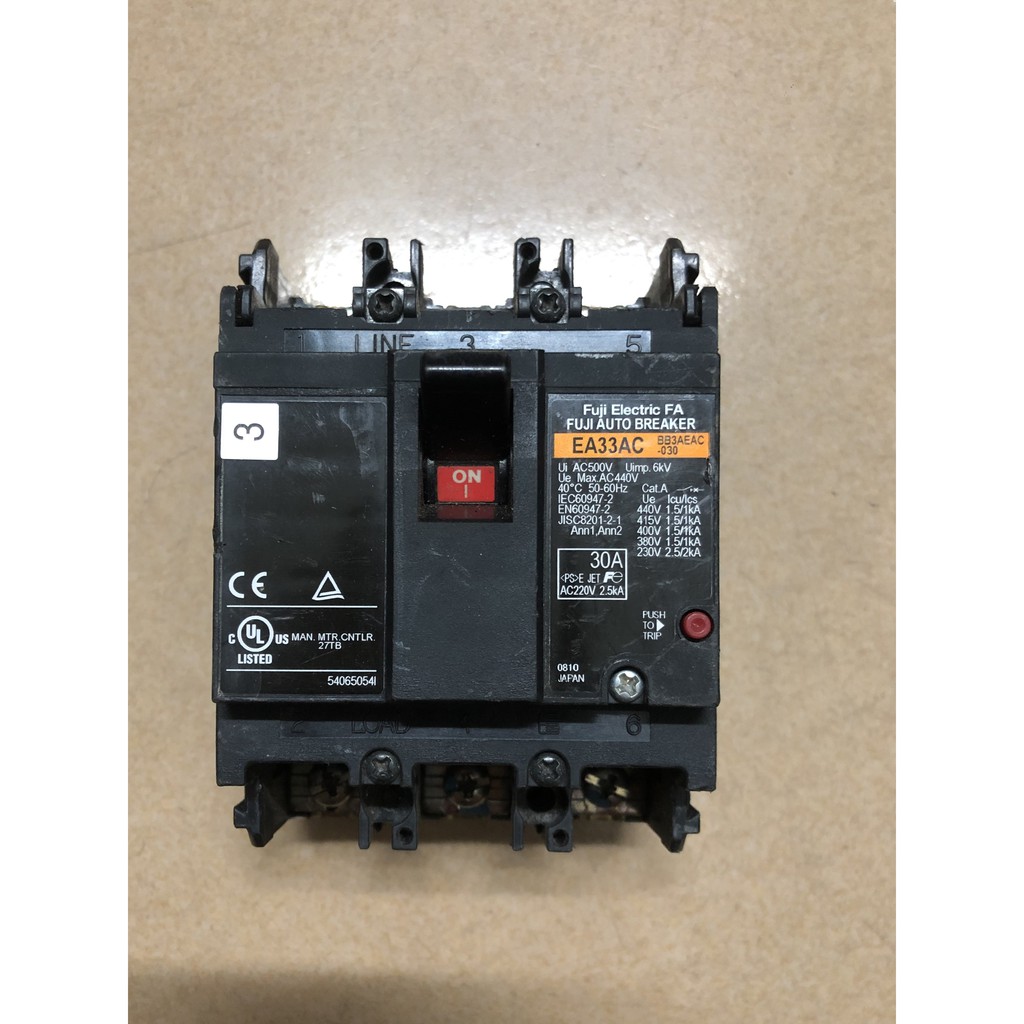 Aptomat 3pha, MCCB 3pha 380V 30A đến 175A