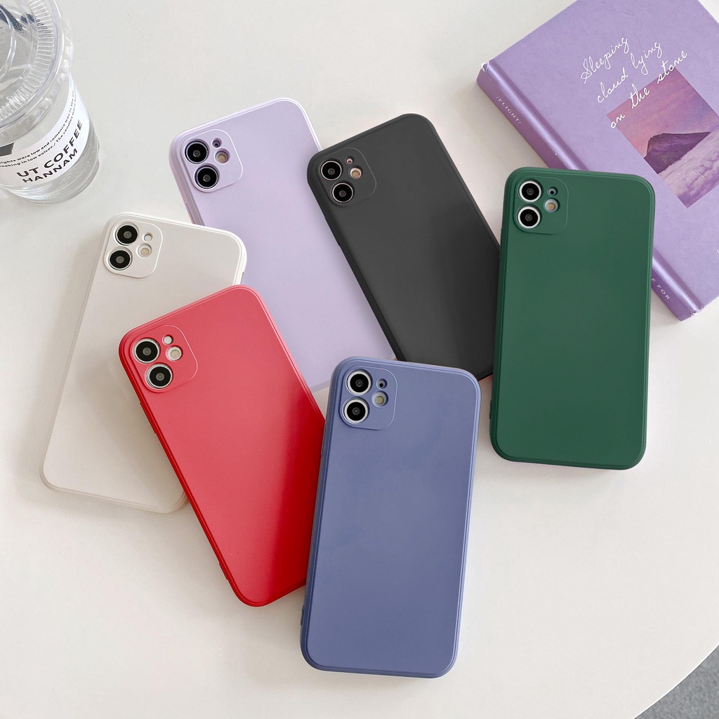 Ốp lưng iphone dẻo cạnh vuông IP12 (1) 6/6plus/6s/6splus/7/7plus/8/8plus/x/11/12/pro/max/plus/promax -Sale Hot T1-10