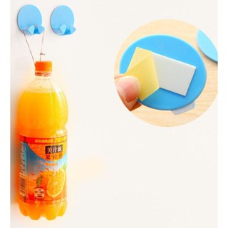 Bộ 2 núm treo phích cắm dán tường