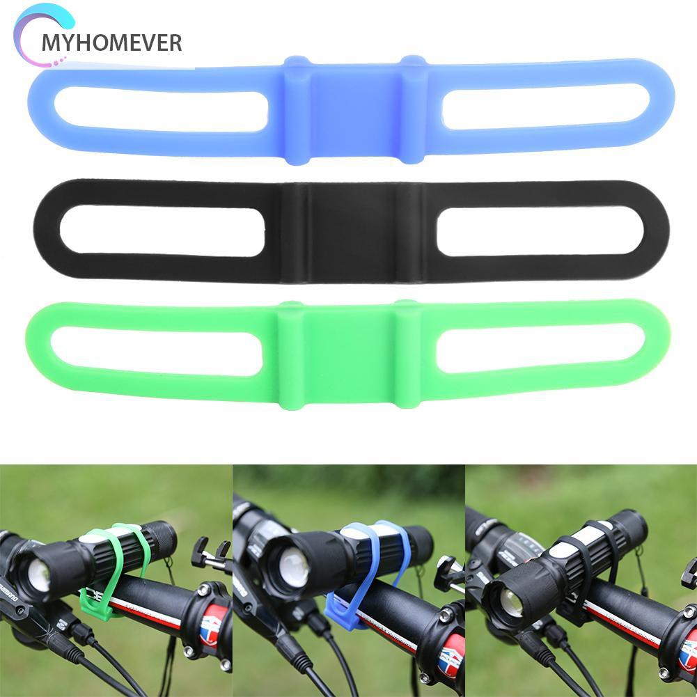 Dây Đai Silicon Giữ Đèn Pin Cho Xe Đạp