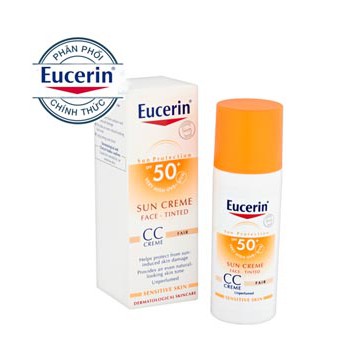 KEM CHỐNG NẮNG EUCERIN CÓ MÀU_SUN_TINTED_CC_CREAM_SPF50 50ML CHÍNH HÃNG - 3183