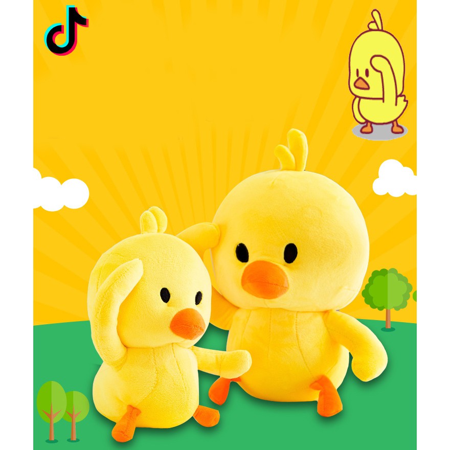 THÚ NHỒI BÔNG VỊT VÀNG TIKTOK ĐÁNG YÊU SIÊU MỀM MỊN  HÀNG CAO CẤP LOẠI 1 CHẤT LƯỢNG CAO