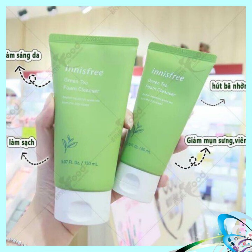 Sữa rửa mặt trà xanh