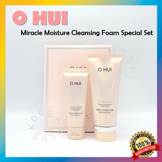 Bộ sữa rửa mặt tạo bọt dưỡng ẩm Miracle Ohui