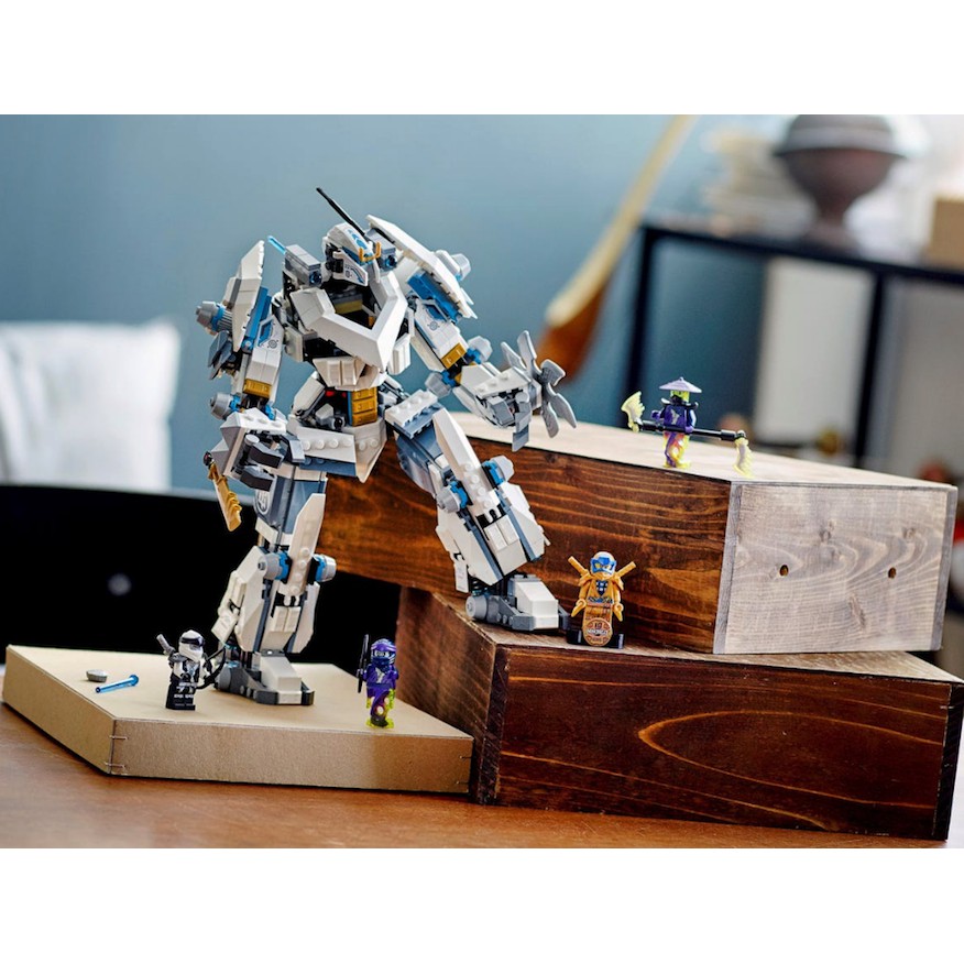 Lego HaHa - Lego Ninjago - Chiến Giáp Titan Của Zane - 71738