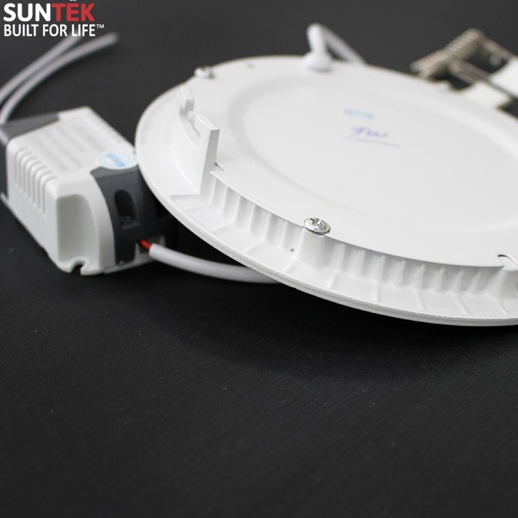 Đèn LED Âm Trần Tròn SUNTEK 9W - Ánh sáng Trắng/Vàng | Chống chói | Tuổi thọ 30.000 giờ - Bảo hành 12 tháng
