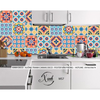 25 Ô GẠCH Ô HOA TRANG TRÍ KHÔNG GIAN NỘI THẤT (20X20CM)