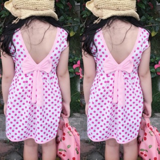 Váy bi thô lụa cho bé gái