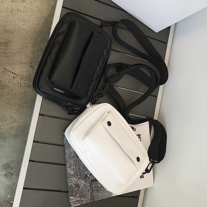 Túi Xách Nam, Túi Xách Đeo Chéo Đeo Ngực Nam Da Chống Nước Chống Trầy Xước Cao Cấp PA24