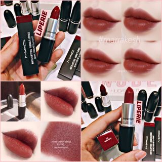 Son lì Mac Powder Kiss Lipstick màu Marrakesh, Mull It Over và Devoted to Chilli, Stay Curious