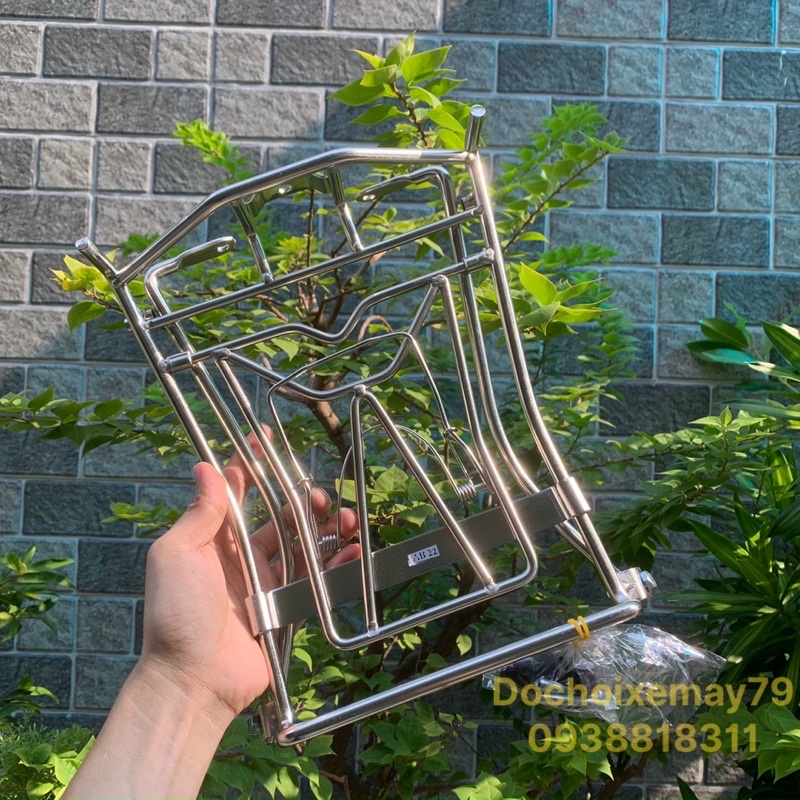 Baga giữa titan, inox, inox đen gắn AB2022 2023 , Air Blade 2022 2023