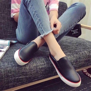 Giày lười da nhũ siêu xinh