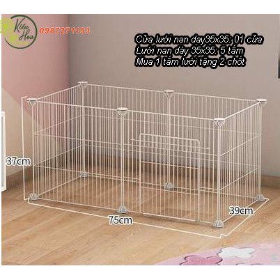 CHUỒNG CHÓ, MÈO, THỎ LẮP GHÉP BÁN THEO TẤM