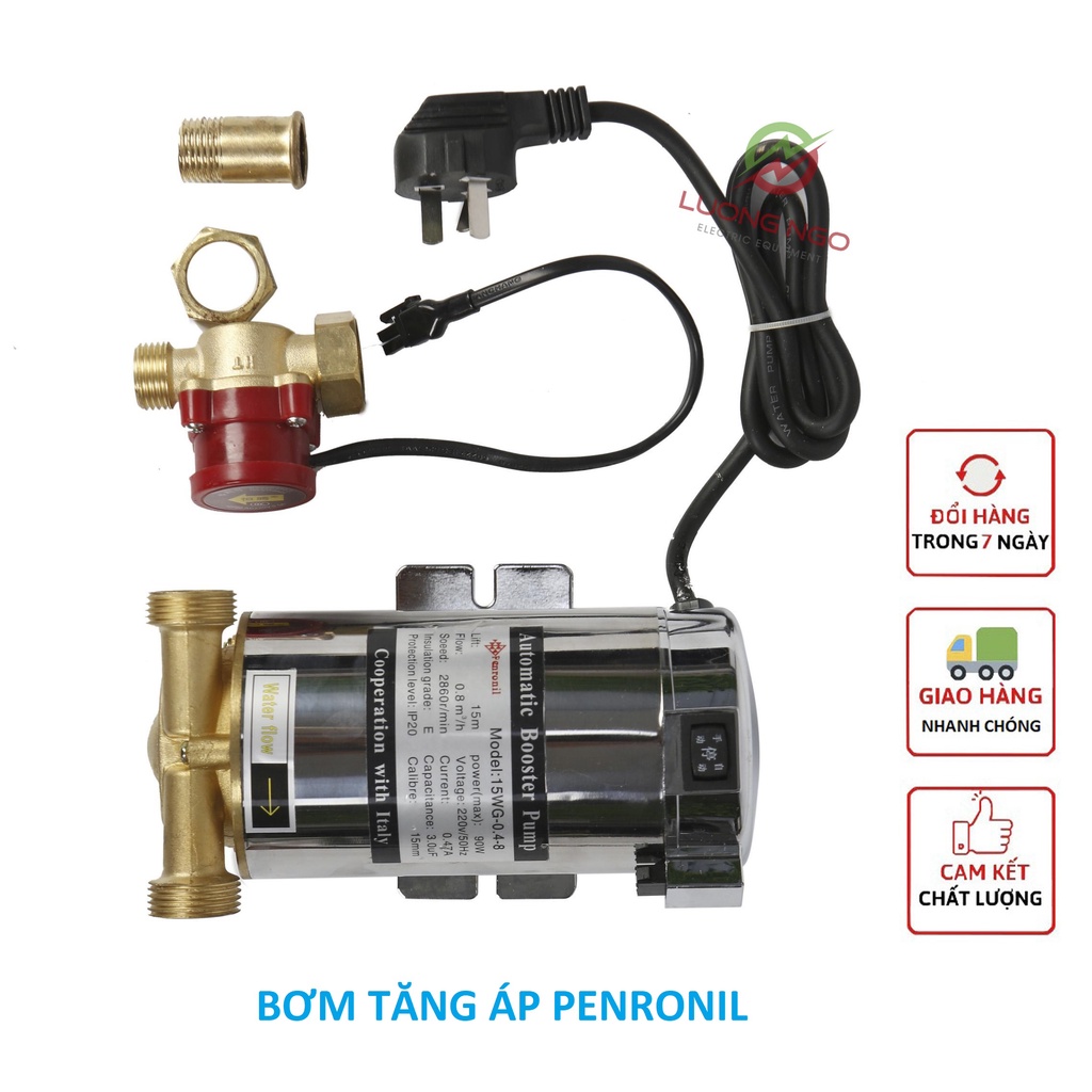 Máy bơm nước tăng áp peroni 15WG