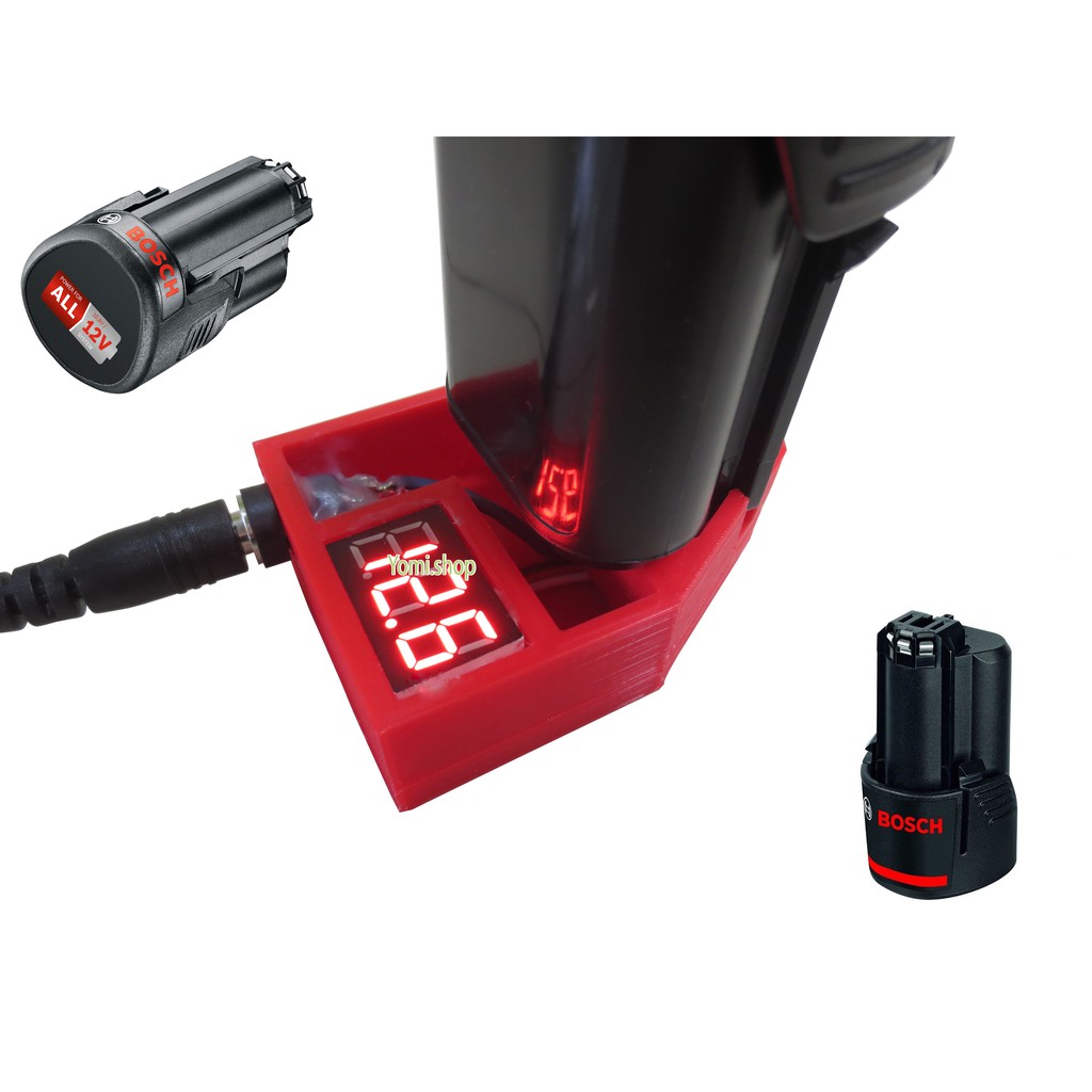 Đế Sạc Pin Bosch 10.8V - 12V
