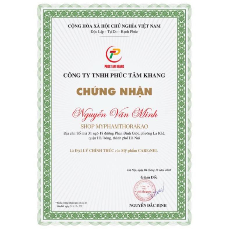 Mặt nạ ủ môi Care:nel Lip Sleeping Mask mini mẫu mới | BigBuy360 - bigbuy360.vn