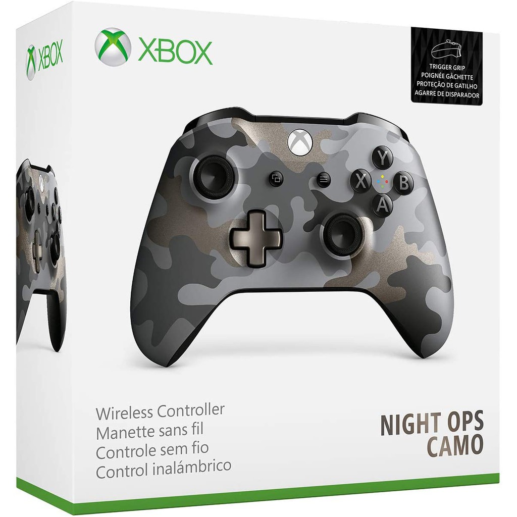 Tay Xbox One S hàng nhập khẩu (Night Ops Camo)
