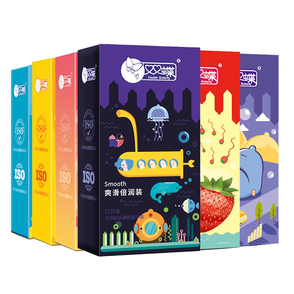 Bộ 10 bao cao su tự nhiên siêu mỏng bảo vệ an toàn cho nam