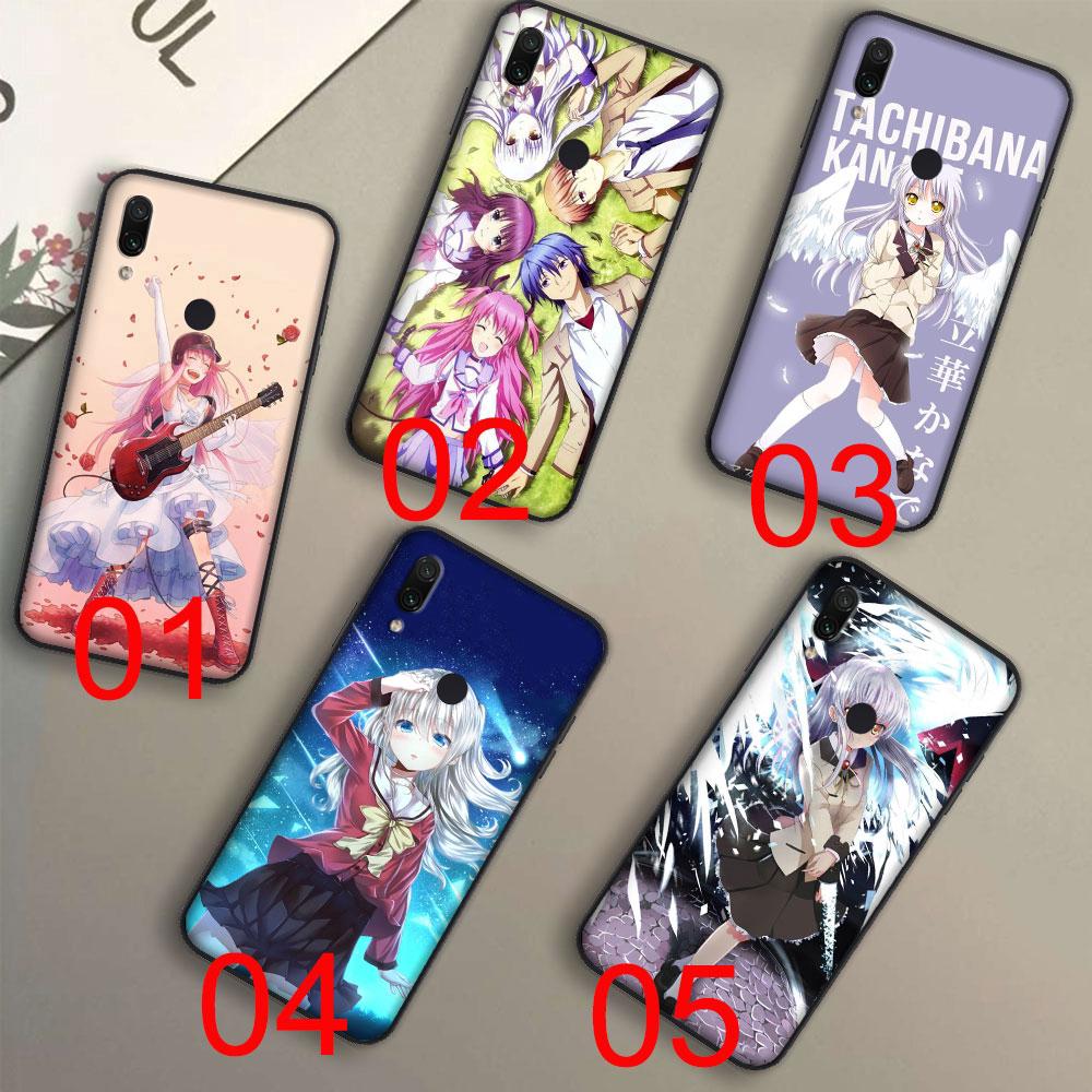 Ốp điện thoại in hình anime Angel Beats nhiều mẫu mã cho Xiaomi Redmi Note 6 7 Pro 6A S2 Go