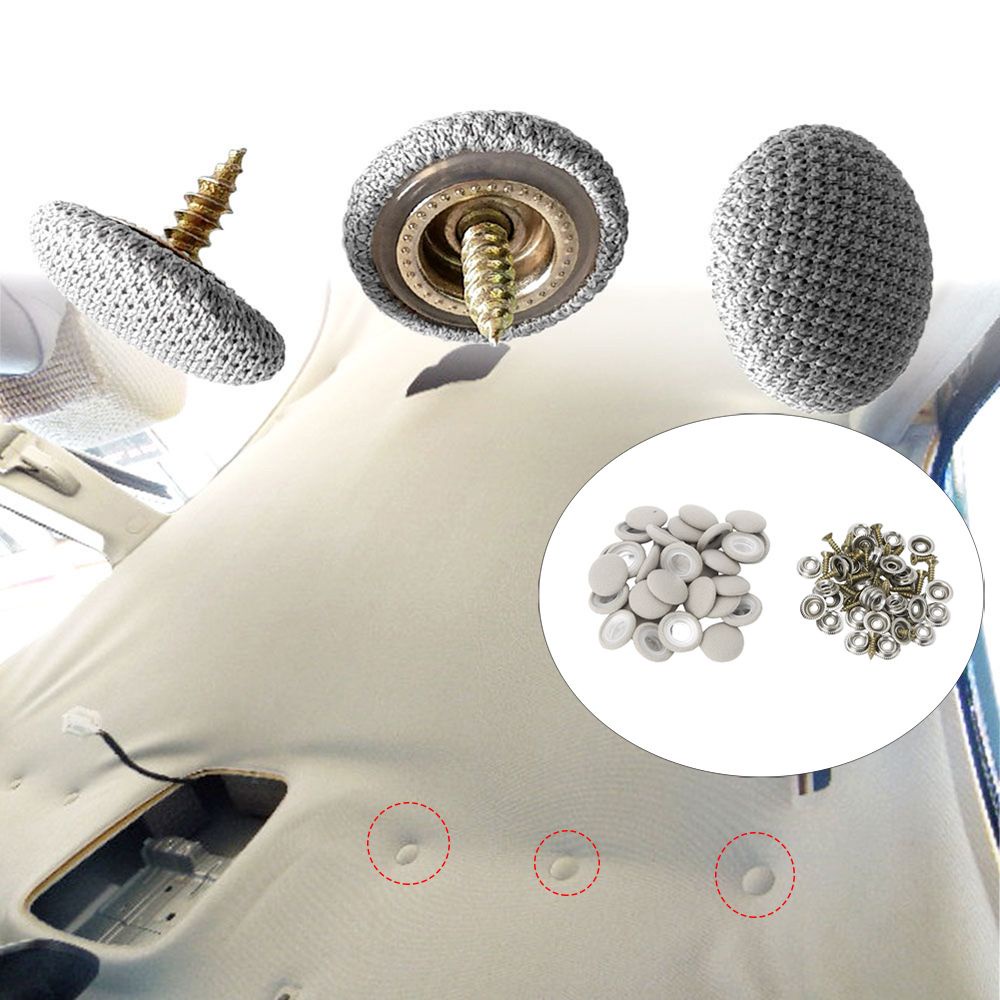 Set 10 đinh tán siết phụ kiện sửa chữa trần xe hơi tiện dụng