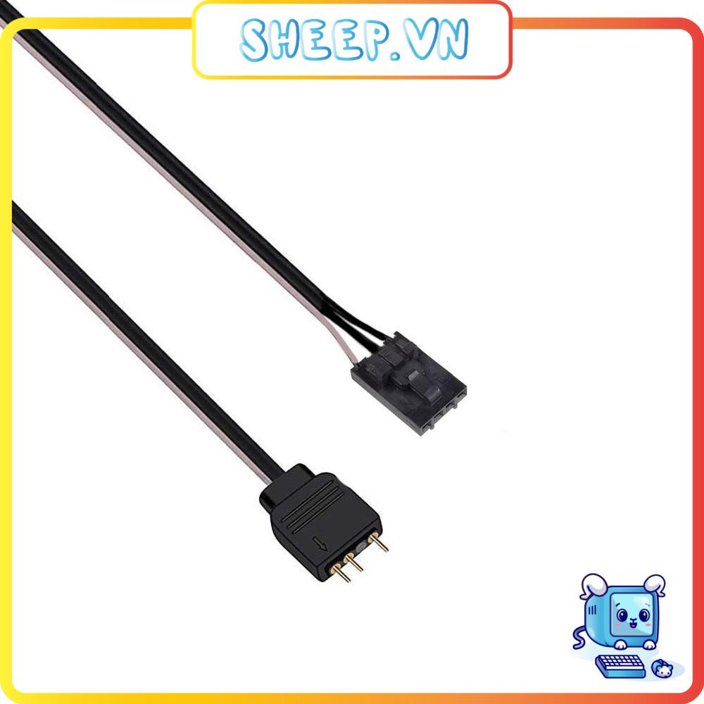 Dây chuyển đổi LED 5v Digital 3Pin to Corsair 4Pin (Node Core/Commander)