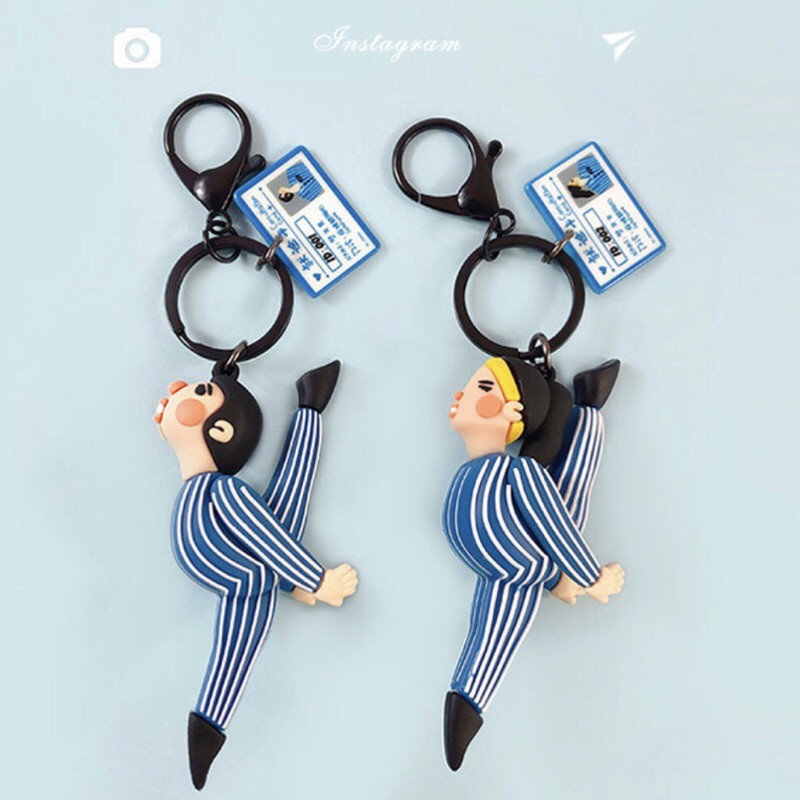 Móc khoá Giảm cân Mode on, xinh xắn