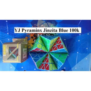 Biến thể Rubik. Pyraminx Blue YJ Jinzita