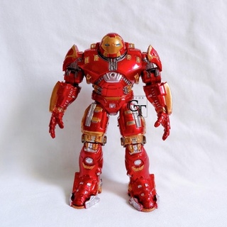 Mô hình figure | Mô hình Iron man giáp Hulk Buster (loại cao cấp - có đèn size 18cm)