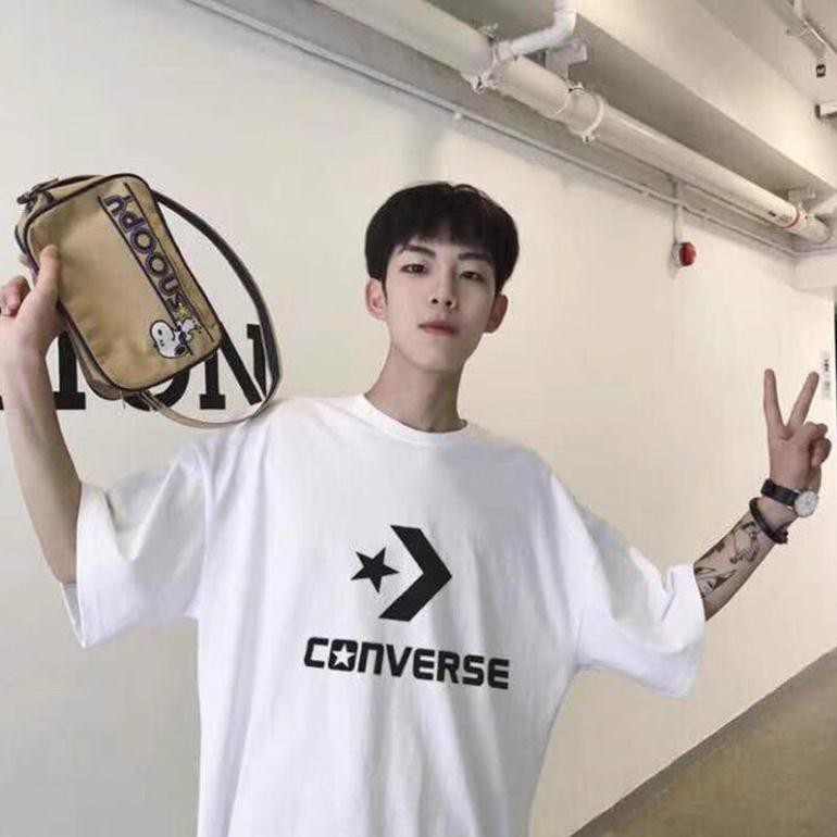 Áo phông in hinh C_O_N_V_E_R__S_E ⚡𝐅𝐑𝐄𝐄𝐒𝐇𝐈𝐏 ⚡Áo phông cotton chất đẹp mát, áo unisex, áo phông trắng đen | BigBuy360 - bigbuy360.vn
