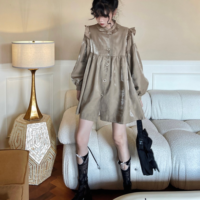 Vớ Phối Ren Hoa Màu Sắc Tương Phản Phong Cách Thời Trang Harajuku Nhật Bản