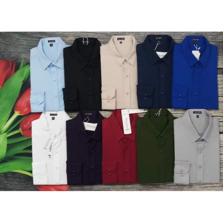 SALE OFF CỰC SỐC GIẢM 50% - ÁO SƠ MI NAM LỤA TRƠN TRẮNG VÀ ĐEN CÔNG SỞ VẢI MỀM MỊN HÀNG CAO CẤP HÈ 2019 - FASHIONQUOCDAI | BigBuy360 - bigbuy360.vn