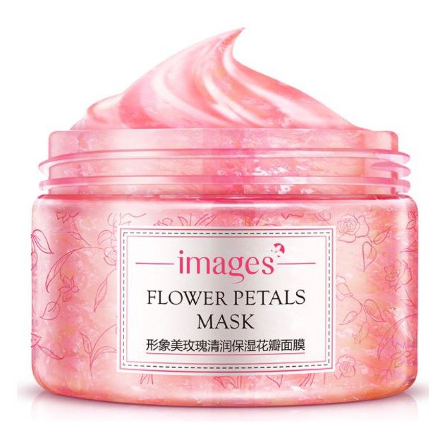 Mặt nạ dưỡng da chiết xuất cánh hoa hồng Images Flower Petals Mask