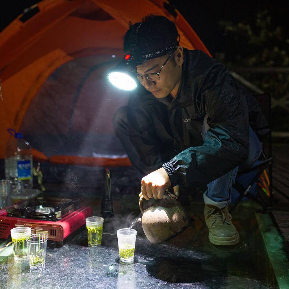 Đèn Pha Xe Đạp Siêu Sáng JANE XHP90 500M Bằng Nhôm Cao Cấp Tiện Dụng